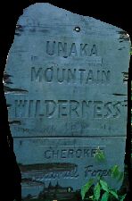 Unaka Mountain Wilderness Sign